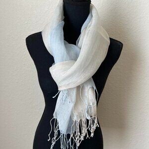 NWT 100% Linen Scarf